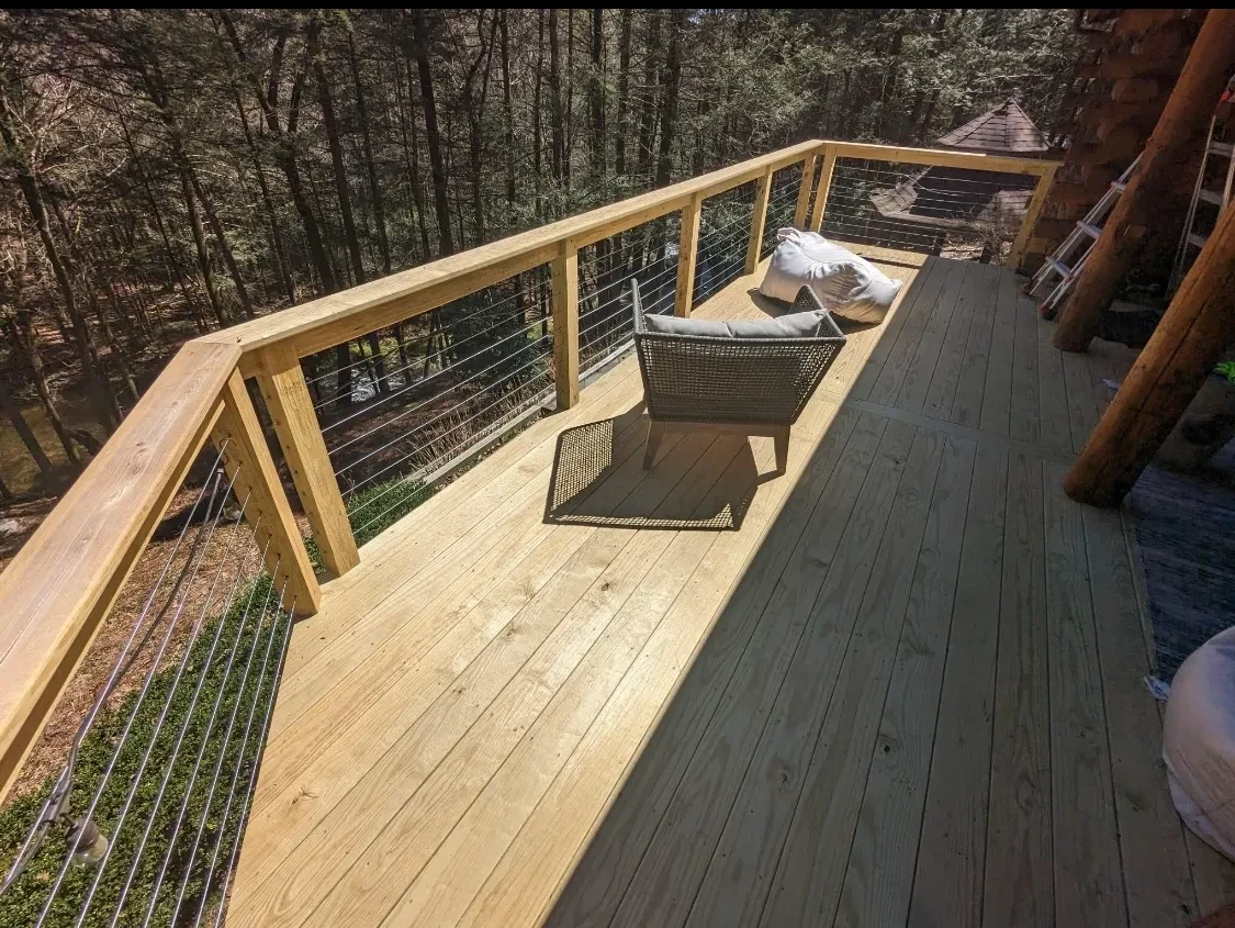 Phase Two renovation progress — staircase and structural work